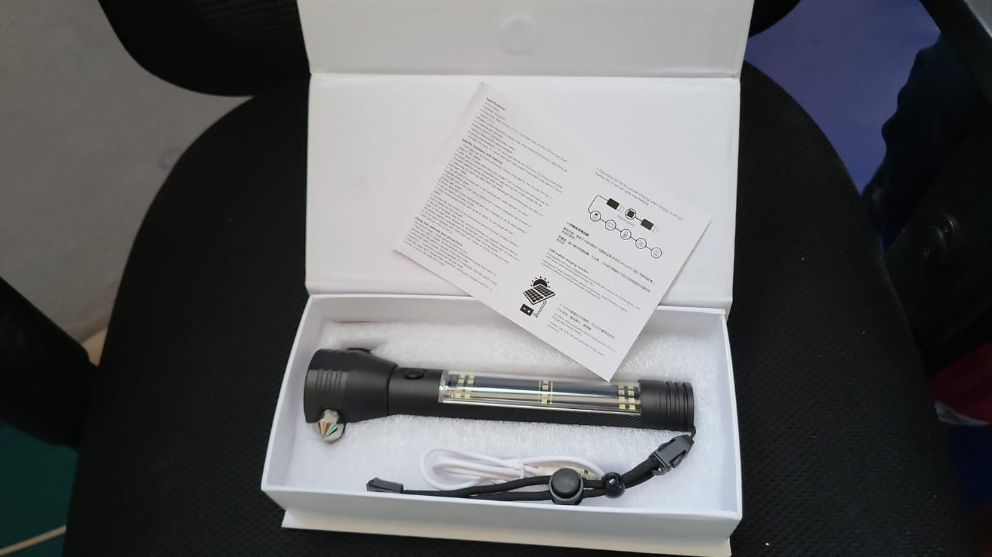 Solar Power Flashlight